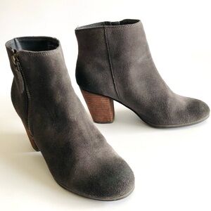 BP Trolley Suede Ankle Booties